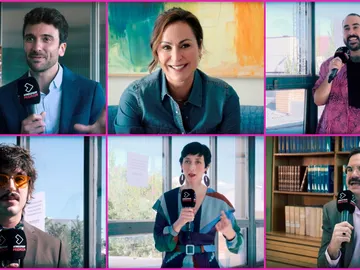 Tabús, amistad, éxitos y fracasos: Los protagonistas de 'By Ana Milán' saben por qué no te querrás perder el estreno este domingo en ATRESplayer PREMIUM Tabús, amistad, éxitos y fracasos: Los protagonistas de 'By Ana Milán' saben por qué no te querrás perder el estreno este domingo en ATRESplayer PREMIUM