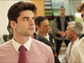 Jacobo, Rubén, Hugo y Bruno, detenidos por la presunta violación de Alba Jacobo, Rubén, Hugo y Bruno, detenidos por la presunta violación de Alba