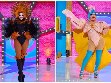 Drag Vulcano y The Macarena se unen a la pasarela 'Mis Raíces': descubre sus looks Drag Vulcano y The Macarena se unen a la pasarela 'Mis Raíces': descubre sus looks