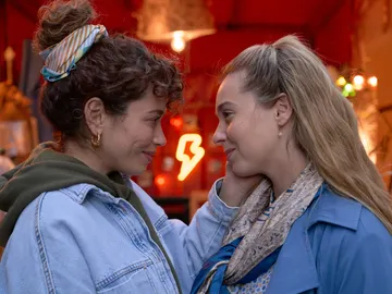 Luisita y Amelia, en la cuarta temporada de la serie Luisita y Amelia, en la cuarta temporada de la serie