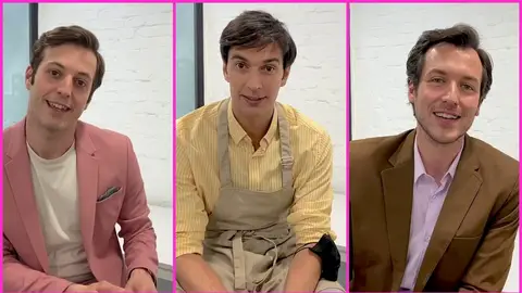 Descubre a Jorge Suquet, Cristóbal Suárez y Pablo Gómez-Pando en 'By Ana Milán': "La segunda temporada es pura locura" Descubre a Jorge Suquet, Cristóbal Suárez y Pablo Gómez-Pando en 'By Ana Milán': "La segunda temporada es pura locura"c