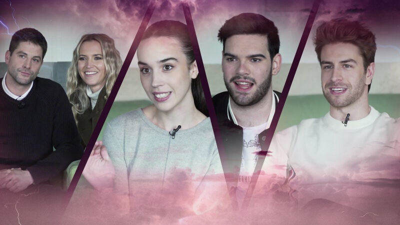 La sorpresa de Luis Fernández y Ana Fernández a sus compañeros el último día de rodaje