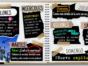 Agenda de 'La edad de la ira' Agenda de 'La edad de la ira'