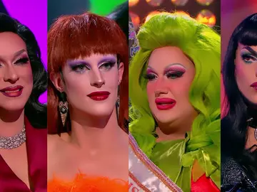 Sharonne, Marina, Estrella Xtravaganza y Venedita Von Däsh Sharonne, Marina, Estrella Xtravaganza y Venedita Von Däsh