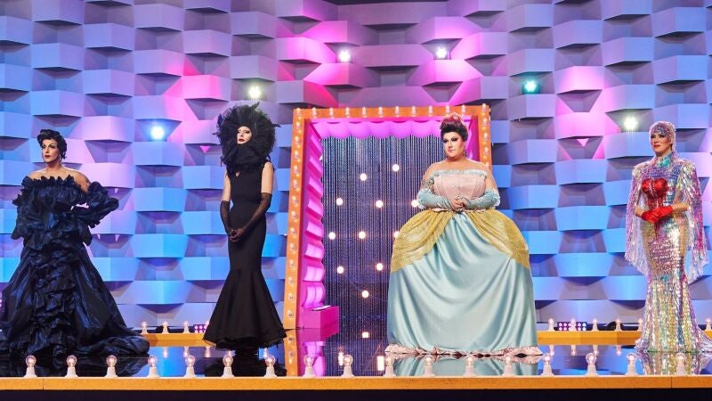 Solo tres finalistas se enfrentan en el lipsync por la corona en 'Drag Race España'
