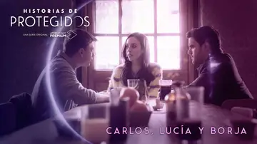 Carlitos, Lucía y Borja