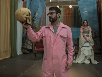 Carlos Ferrer ensayando Hamlet Carlos Ferrer ensayando Hamlet