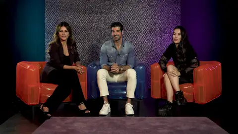 Mónica Cruz, Miguel Ángel Muñoz y Beatriz Luengo Mónica Cruz, Miguel Ángel Muñoz y Beatriz Luengo