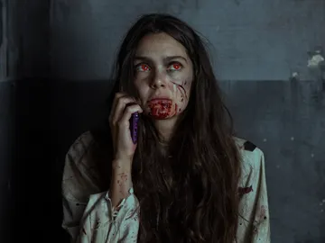 María en el túnel del terror María en el túnel del terror