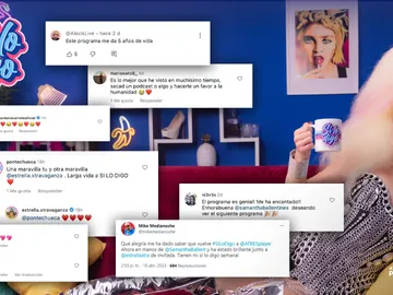 El gran revuelo en redes sociales con el estreno de 'Sí lo digo': "Este programa me da 5 años de vida" El gran revuelo en redes sociales con el estreno de 'Sí lo digo': "Este programa me da 5 años de vida"