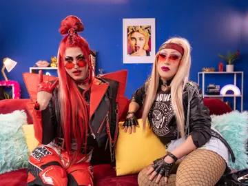 Samantha Ballentines y Ariel Rec en ‘Sí lo digo’ Samantha Ballentines y Ariel Rec en ‘Sí lo digo’