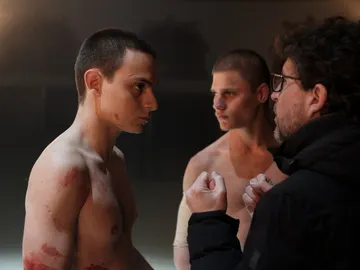 Así se rodó la pelea de La red púrpura en el quinto capítulo Así se rodó la pelea de La red púrpura en el quinto capítulo