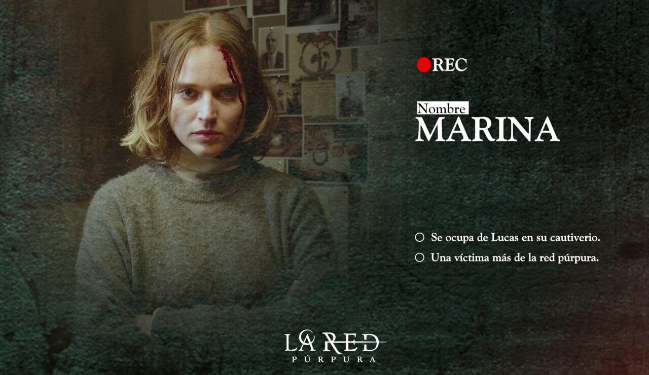 Carmen Prada: "Marina es una v&iacute;ctima de La red p&uacute;rpura"