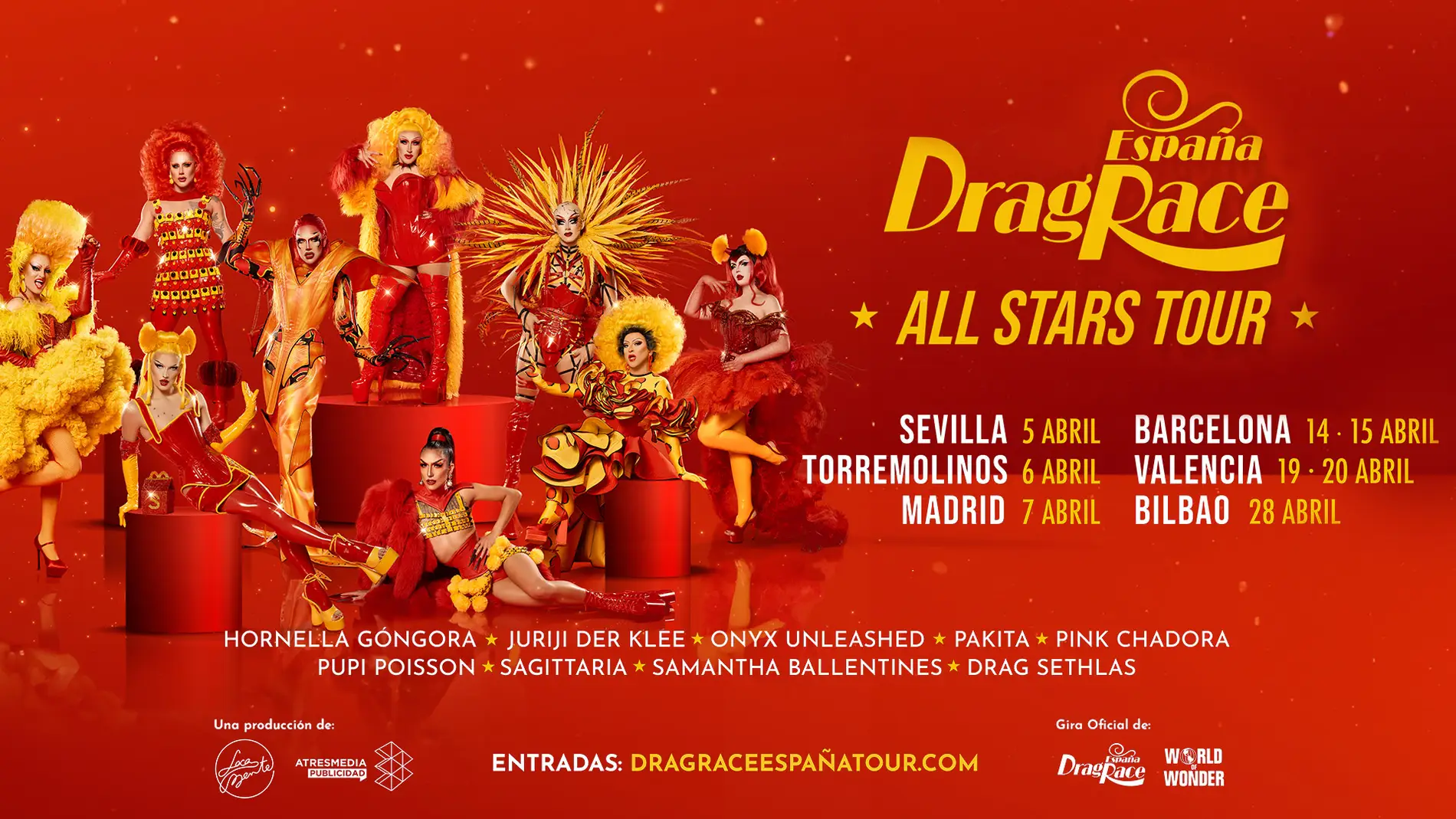 Drag Race España anuncia su nueva gira &#39;All Stars Tour&#39; que arrancará el 5 de abril