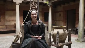 Cristina Plazas habla de su personaje en Beguinas: "La mujer que quiere ser Gabriela está muy reñida con esa época" Cristina Plazas habla de su personaje en Beguinas: "La mujer que quiere ser Gabriela está muy reñida con esa época"