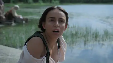 Lucía y Beatriz espían a Lebrín y Telmo desnudos en el río: "Mujer, que mirar no es pecado" Lucía y Beatriz espían a Lebrín y Telmo desnudos en el río: "Mujer, que mirar no es pecado"