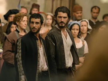 Yon González y Jonás Berami en la tahona Yon González y Jonás Berami en la tahona
