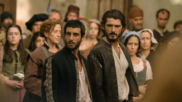 Yon Gonz&aacute;lez y Jon&aacute;s Berami en la tahona