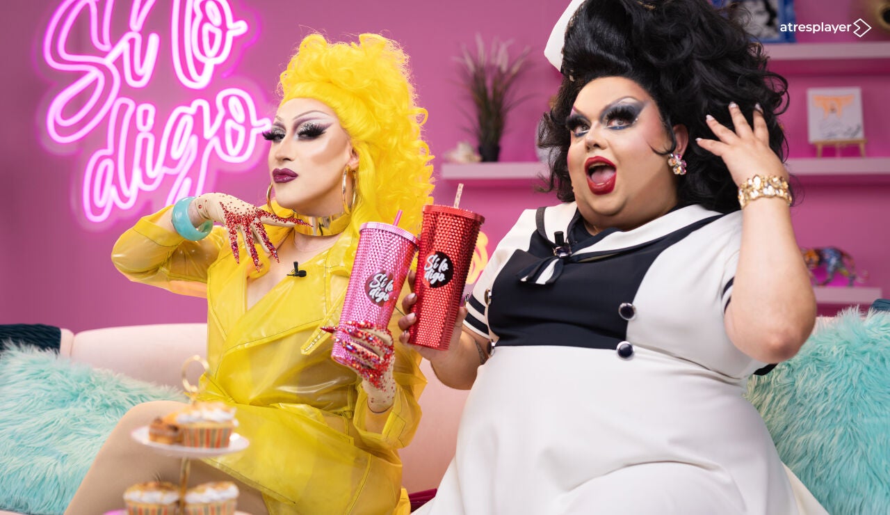 Samantha Ballentines recibe en el sal&oacute;n de S&iacute; lo digo a una marinera venezolana: &iexcl;Mar&iacute;a Edilia! 