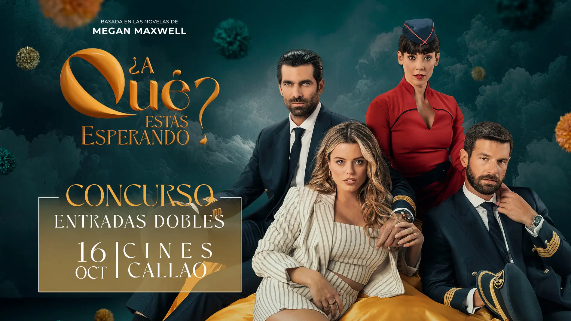 ¿A qué estás esperando? ¡Participa y gana una entrada doble para la premier de la serie basada en las novelas de Megan Maxwell! ¿A qué estás esperando? ¡Participa y gana una entrada doble para la premier de la serie basada en las novelas de Megan Maxwell!