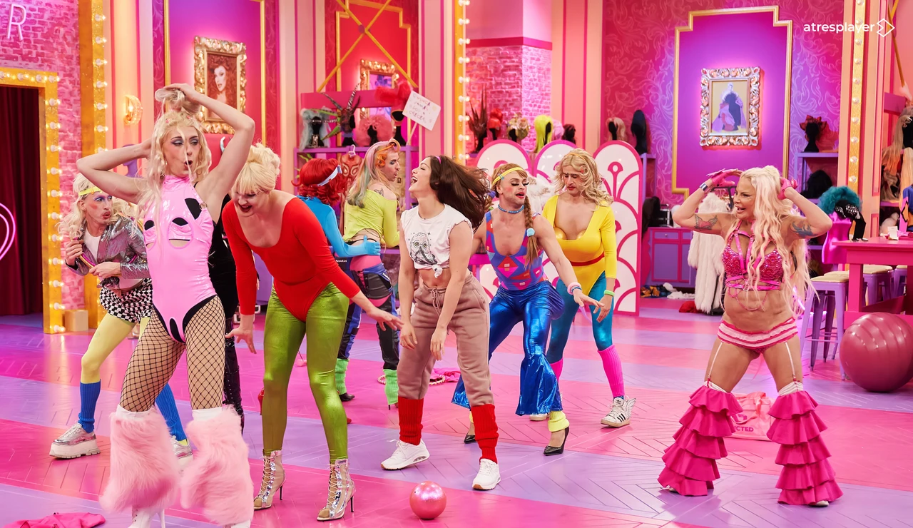 Leticia Sabater revoluciona el taller de Drag Race España: ¡Pone a las reinas a sudar en un calentamiento muy movido!