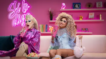 Clover Bish y Samantha Ballentines abren el telón de Sí lo digo con una improvisación muy divertida tras comentar Drag Race España