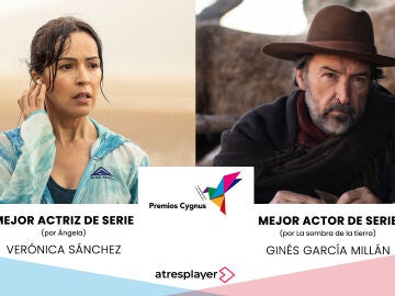 Ver&oacute;nica S&aacute;nchez (&Aacute;ngela) y Gin&eacute;s Garc&iacute;a Mill&aacute;n (La sombra de la tierra), galardonados en los Premios CYGNUS