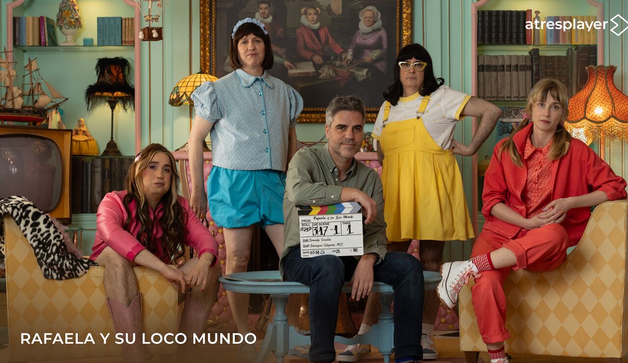 Rafaela y su loco mundo, nueva serie original de atresplayer, inicia su rodaje y completa su reparto