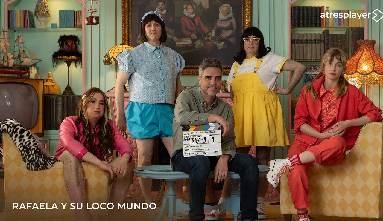 Rafaela y su loco mundo, nueva serie original de atresplayer, inicia su rodaje y completa su reparto