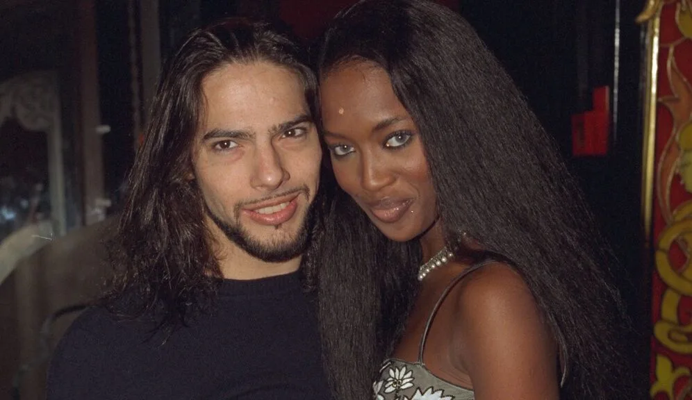 Joaquín Cortés y Naomi Campbell