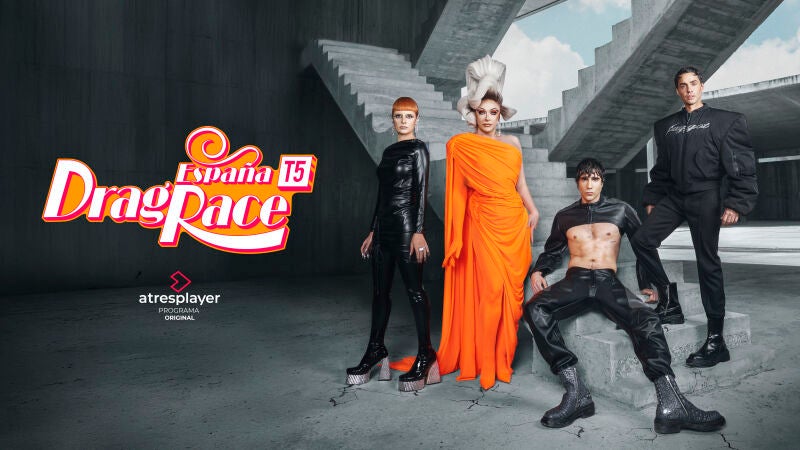 Carteles oficiales de Drag Race España, que arranca en atresplayer el próximo 7 de septiembre con su Meet the Queens