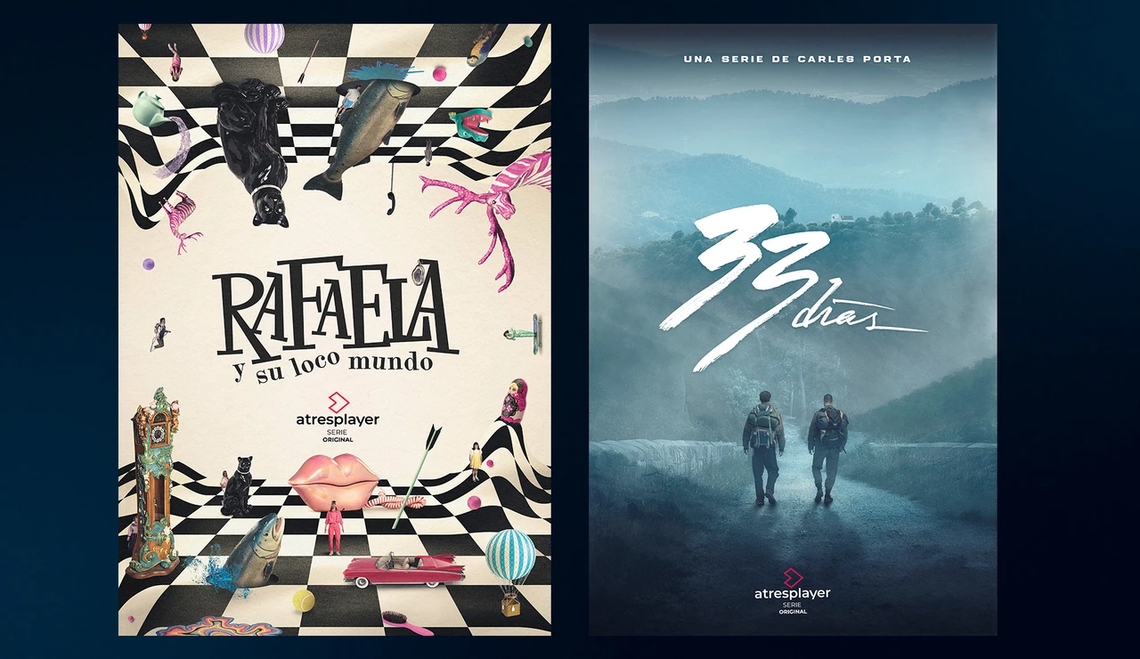 atresplayer presentará en el Sitges Film Festival 33 días y Rafaela y su loco mundo, dos de sus grandes apuestas de ficción original