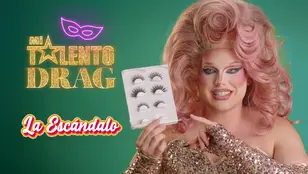 Consigue una pestaña drag perfecta con los trucos de La Escándalo en Mi talento drag