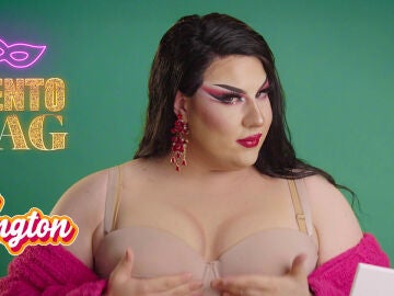 Eva Harrington nos ense&ntilde;a en Mi talento drag c&oacute;mo hacer un escote perfecto