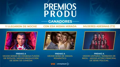 ViX triunfa en la novena edición de los Premios Produ ViX triunfa en la novena edición de los Premios Produ