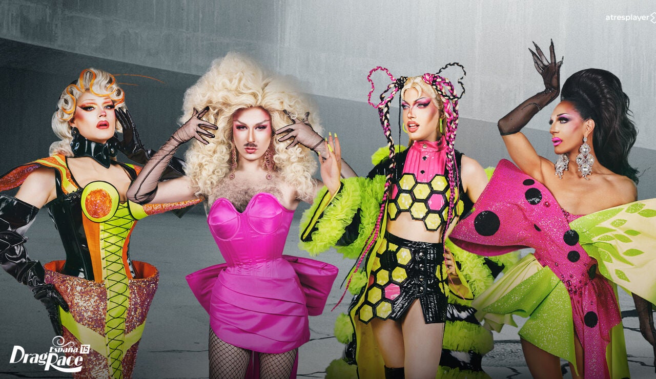 Laca Udilla, Nix, Sat&iacute;n Greco y Margarita Kalifata, finalistas de la quinta temporada de Drag Race Espa&ntilde;a: &iquest;De qu&eacute; team eres?