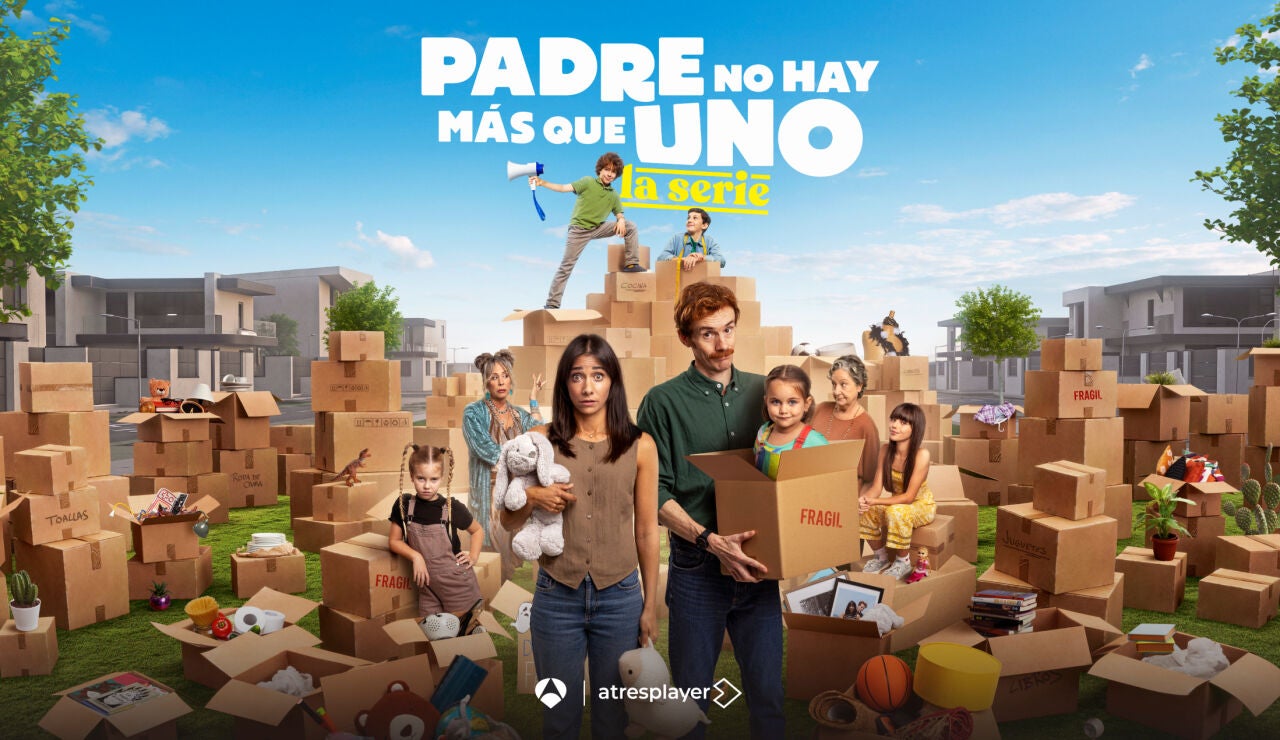 P&oacute;ster de Padre no hay m&aacute;s que uno, la serie
