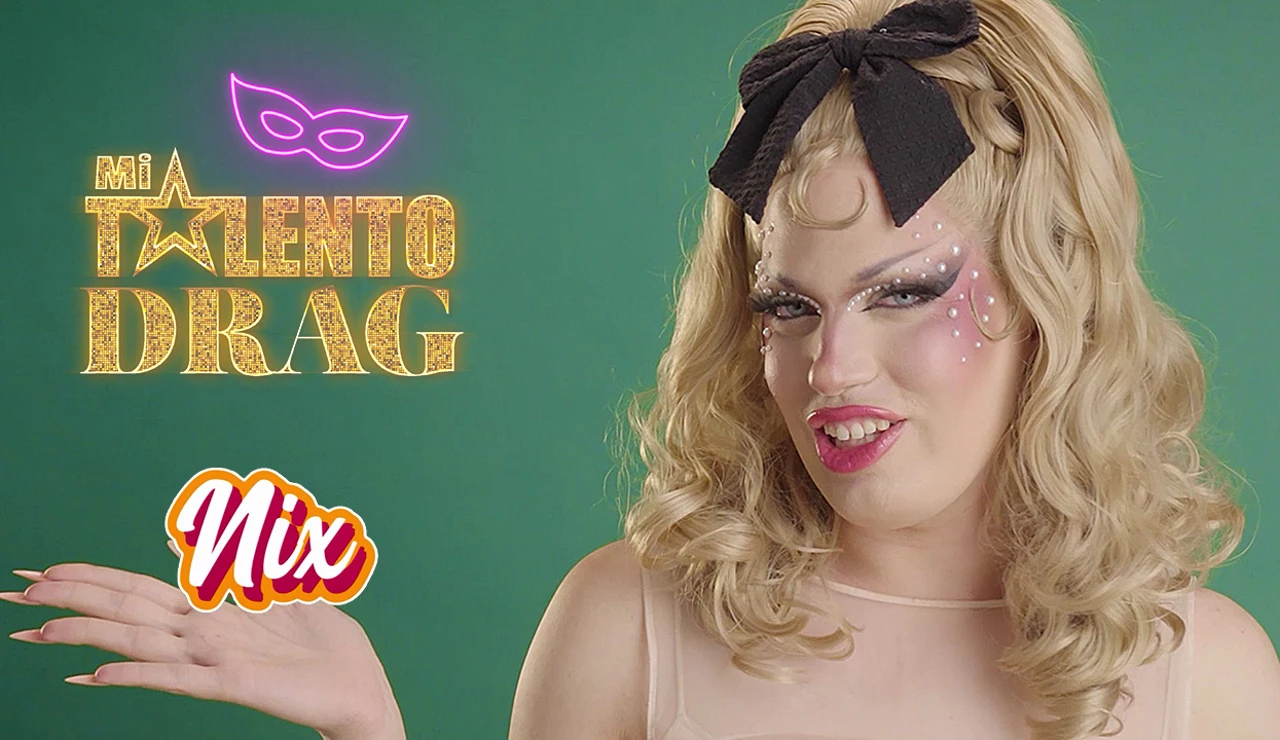 ¡Ella es artista! Nix nos enseña a dibujar con Denébola Murnau como modelo en Mi Talento Drag