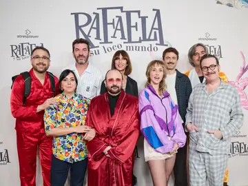 Elenco de Rafaela y su loco mundo Elenco de Rafaela y su loco mundo